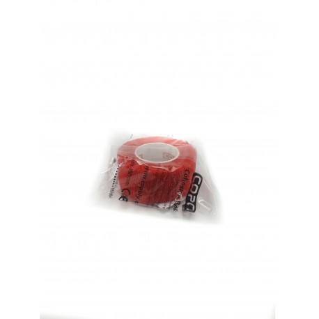 Bandaj elastic autoadeziv COPOLY 2,5x450 cm - rosu