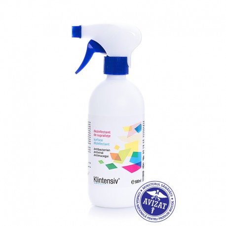 KLINTENSIV -Dezinfectant suprafete gata de lucru 500 ml